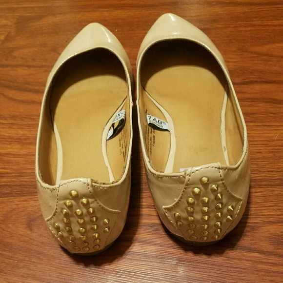 Mossimo Supply Co. Shoes - Nude Flats w/Gold Hardware